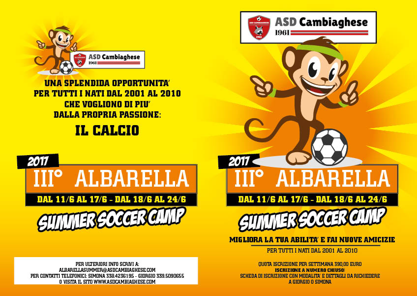 4 Ante summer camp CAMBIAGHESE